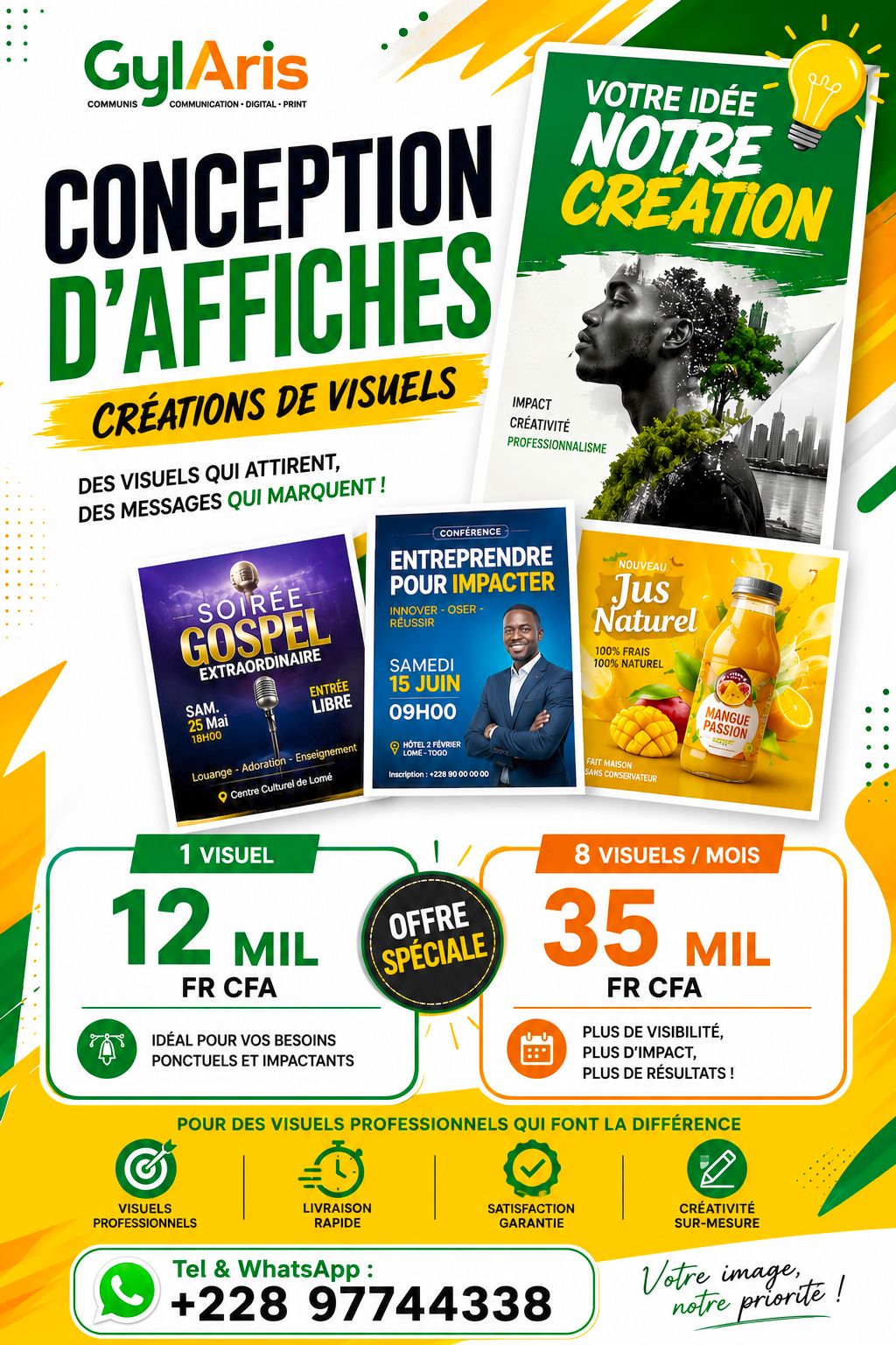 Créations d'affiches GYLARIS
